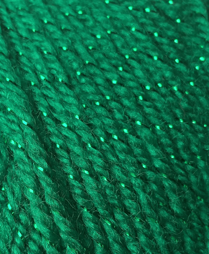 Cygnet Glittery DK - Emerald (321) - 100g
