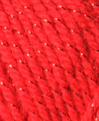 Cygnet Glittery DK - Red (103) - 100g