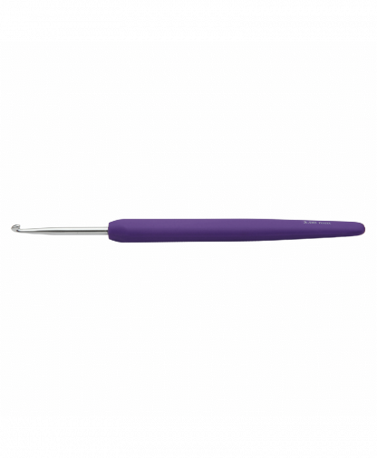 KnitPro - Waves - Soft Grip Crochet Hook - Purple - 3.00mm (KP30905)
