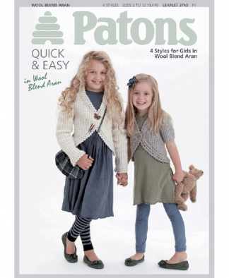 Patons - 4 Styles for Girls - Leaflet 3742