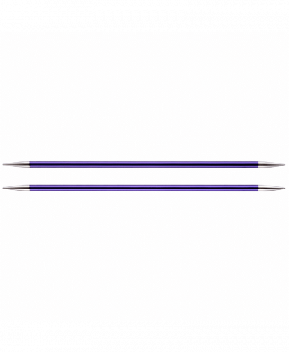 KnitPro Double Pointed Knitting Needles - Zing 15cm - 3.75mm