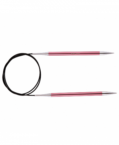 Knit Pro Fixed Circular Knitting Needles - Zing 80cm - 6.50mm (KP47134)