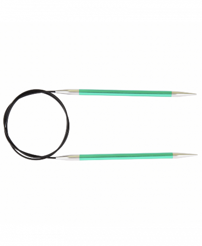 Knit Pro Fixed Circular Knitting Needles - Zing 80cm - 8.00mm (KP47136)