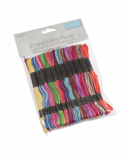 Trimits Embroidery Thread - Rainbow Pack of 36 (FLOSS3)