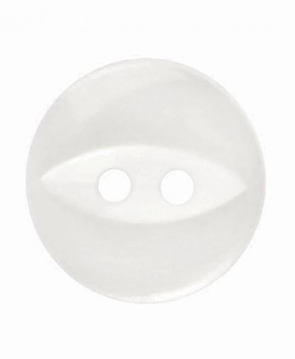 Round Fisheye Button - 18 Lignes (11mm) - Clear (G033918_001)