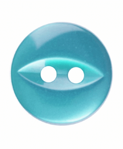 Round Fisheye Button - 18 Lignes (11mm) - Jade (G033918_025)