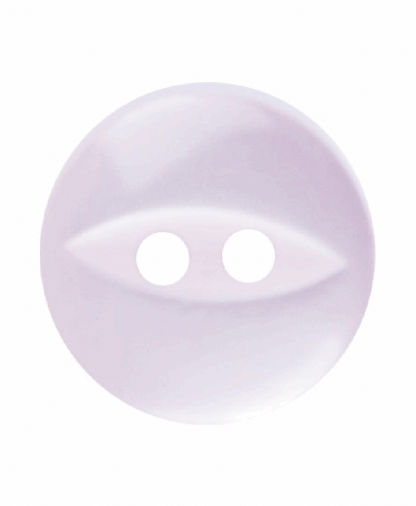 Round Fisheye Button - 18 Lignes (11mm) - Pale Pink (G033918_006)
