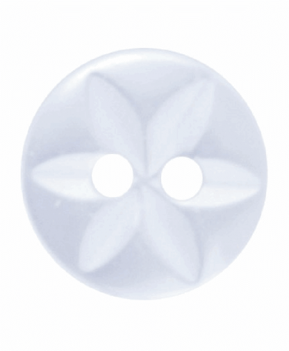 Round Star Button - 18 Lignes (11mm)