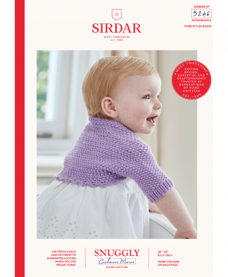 Sirdar - Snuggly Cashmere Merino Pattern - Bolero (5246)