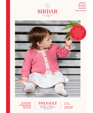 Sirdar - Snuggly Cashmere Merino Pattern - Cardigan (5242)