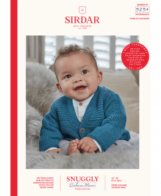Sirdar - Snuggly Cashmere Merino Pattern - Cardigan (5250)