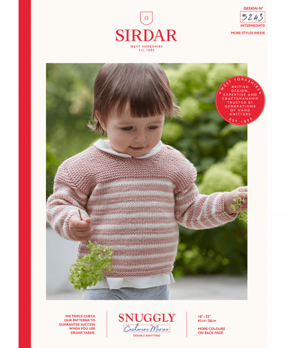 Sirdar - Snuggly Cashmere Merino Pattern - Jumper (5243)