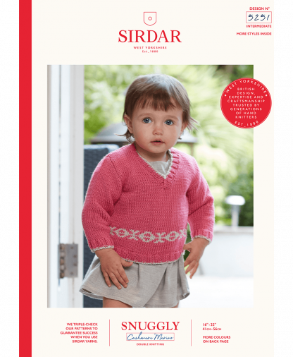 Sirdar - Snuggly Cashmere Merino Pattern- Tank Top and Sweater (5251)