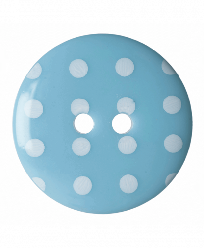 Hemline Spot Button - Size 36 Blue (203606)
