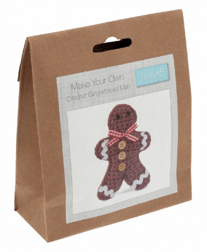 Trimits Gingerbread Man Crochet Kit (GCK029)