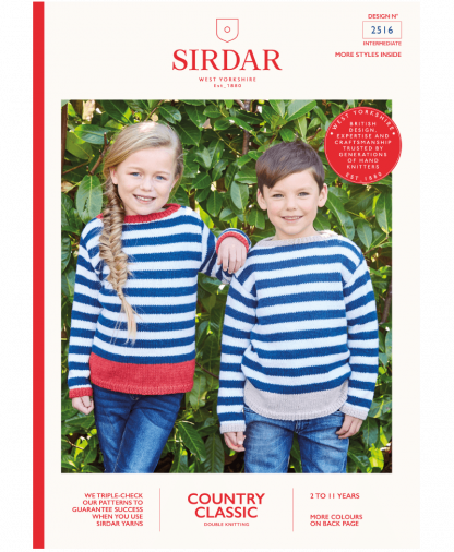Sirdar 2516 Sweaters in Country Classic DK