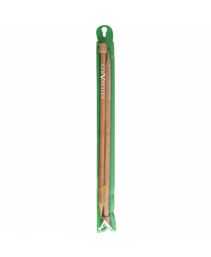 Milward Bamboo Single Point Knitting Needles - 33cm - 10.00mm (2226316)