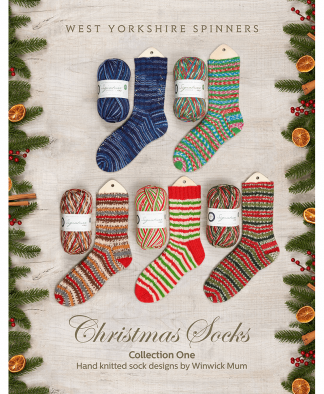 West Yorkshire Spinners Signature 4 Ply - Christmas Socks Pattern Book