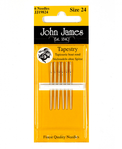 John James Needles - Tapestry Needles