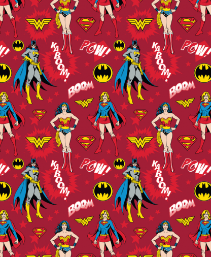 Craft Cotton Co - DC - Fabric Collection - Girl Power (23400542)