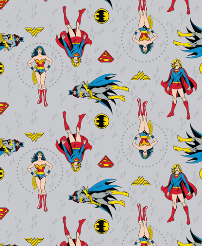 Craft Cotton Co - DC - Fabric Collection - Girl Power Comics (23400407)