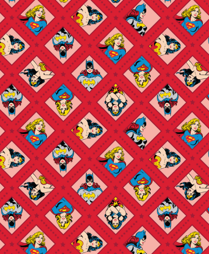 Craft Cotton Co - DC - Fabric Collection - Super Women (23400603)