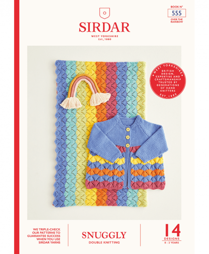 Sirdar 555 Over The Rainbow in Snuggly DK (Book)