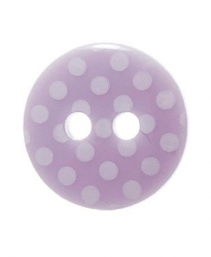 Round Spot Button Size 24 (15mm) - Lilac (31)