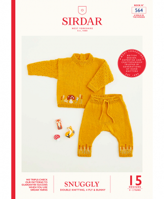 Sirdar 564 A Walk in the Woods in Snuggly DK and Bunny (Book)
