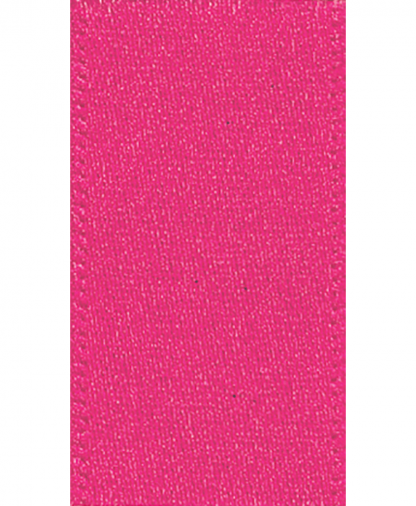 Berisfords Newlife Satin Ribbon - 15mm - Shocking Pink (72)
