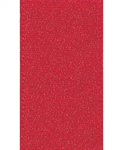 Berisfords Newlife Satin Ribbon - 25mm - Red (250)