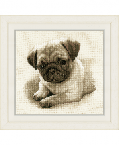 Vervaco Counted Cross Stitch Kit - Pug