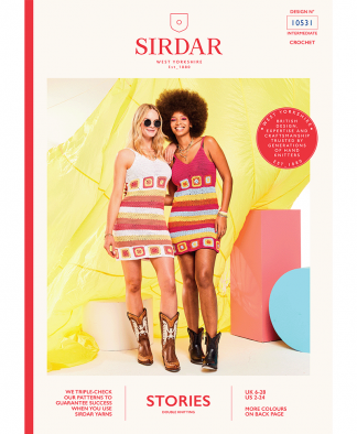 Sirdar 10531 Mainstage Mini Dress in Sirdar Stories DK