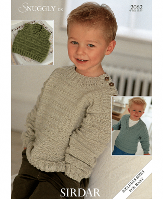 Sirdar 2062 Sweaters & Slipovers in Snuggly DK