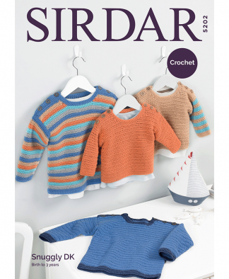 Sirdar 5202 Sweaters in Snuggly DK