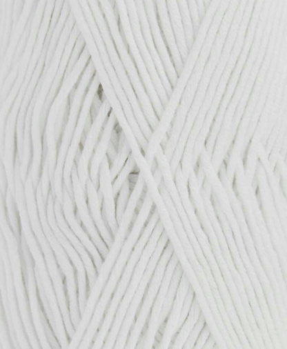 King Cole Bamboo Cotton DK - White (530) - 100g
