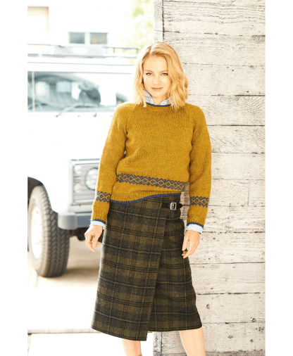 Stylecraft 9794 Cardigan & Sweater in Highland Heathers DK