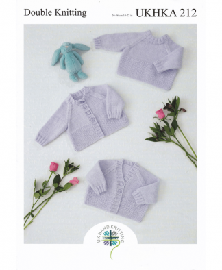 UK Hand Knit Assoc. Double Knit Sweater & Cardigans (UKHKA212)