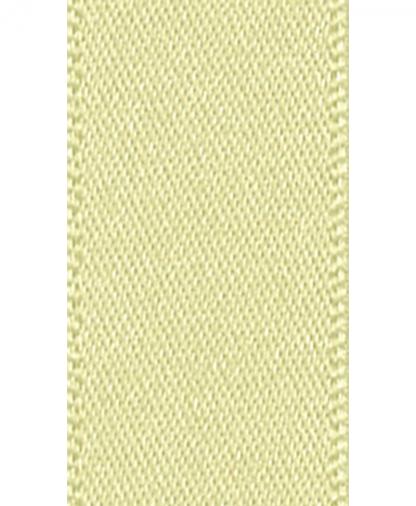 Berisfords Satin Ribbon 50mm - Pale Yellow (14)