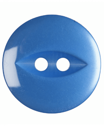Round Fisheye Button - 30 Lignes (19mm) - Royal Blue (G033930\90)