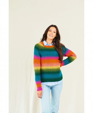Stylecraft 10014 Sweater in Grace Aran