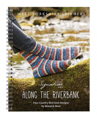 West Yorkshire Spinners - Along the Riverbank - 4 Country Birds Sock Designs by Winwick Mum