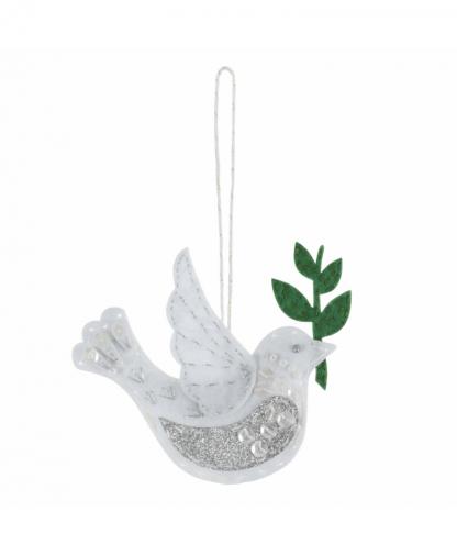Trimits Make Your Own Felt Decoration Kit - Dove (GCK106)
