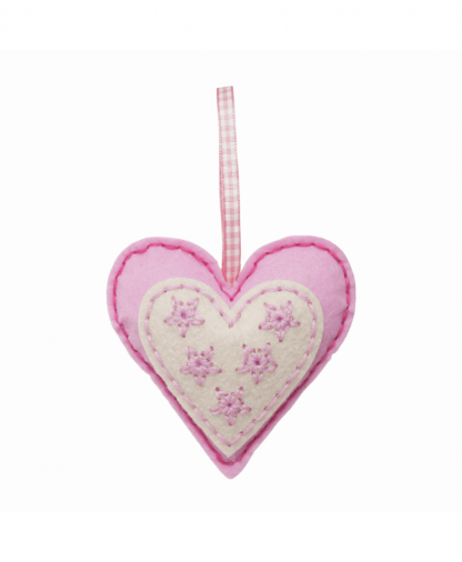 Trimits Make Your Own Felt Decoration Kit - Heart (GCK016)
