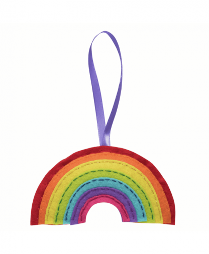 Trimits Make Your Own Felt Decoration Kit - Rainbow (GCK061)
