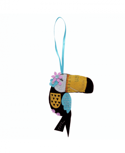 Trimits Make Your Own Felt Decoration Kit - Toucan (GCK056)