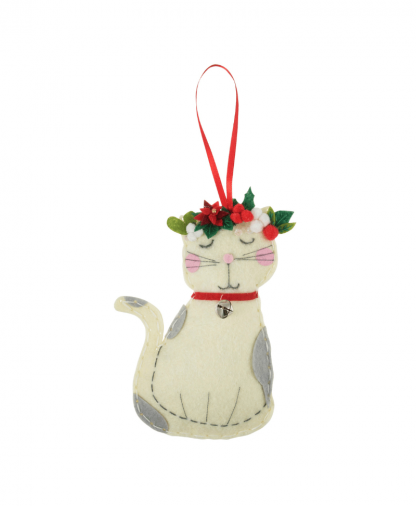 Trimits Make Your Own Felt Decoration Kit - Cat (GCK166)