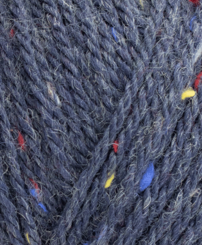 West Yorkshire Spinners ColourLab Aran - Cosmic Navy Tweed (1181) - 100g