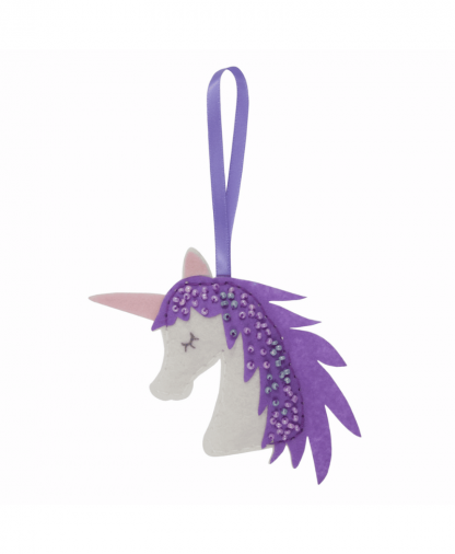 Trimits Make Your Own Felt Decoration Kit - Unicorn (GCK036)