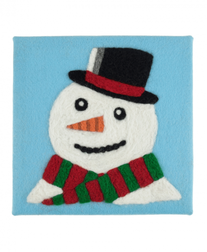 Trimits Needle Felt Frame Kit - Snowman (TCK014)